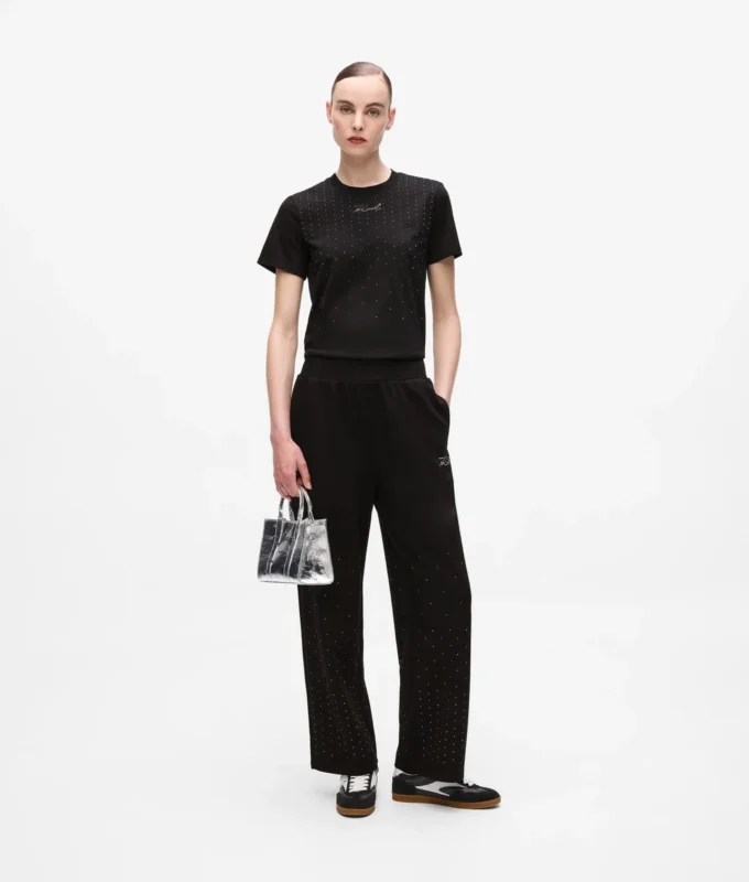 Pantaloni della tuta con strass