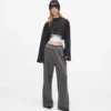 Pantaloni della tuta larghi lavati Pantaloni della tuta larghi lavati