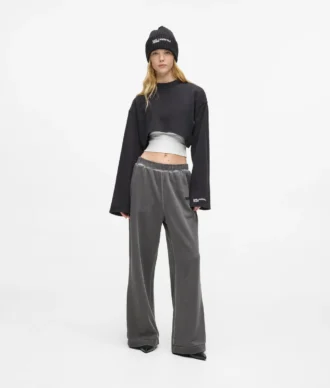 Pantaloni della tuta larghi lavati Pantaloni della tuta larghi lavati