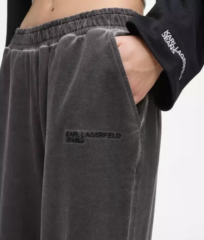 Pantaloni della tuta larghi lavati Pantaloni della tuta larghi lavati