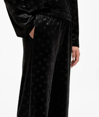 Pantaloni della tuta lounge con monogramma