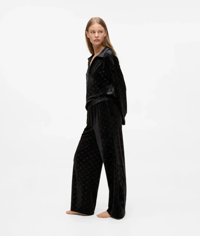 Pantaloni della tuta lounge con monogramma Pantaloni della tuta lounge con monogramma