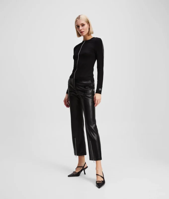 PANTALONI IN ECOPELLE