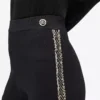 Pantaloni in maglia con dettagli bouclé Pantaloni in maglia con dettagli bouclé