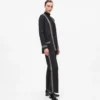 Pantaloni in maglia con dettagli bouclé Pantaloni in maglia con dettagli bouclé