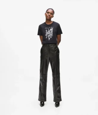 Pantaloni in pelle Pantaloni in pelle