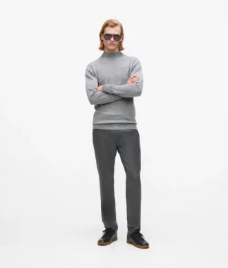 Pantaloni sartoriali a gamba dritta