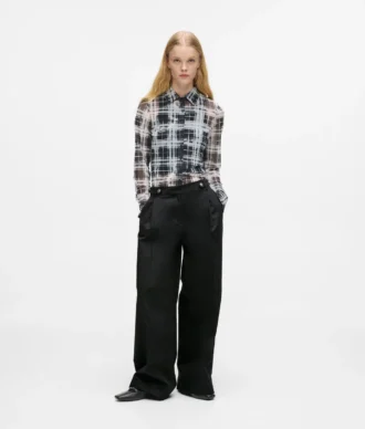 Pantaloni sartoriali a gamba larga Pantaloni sartoriali a gamba larga