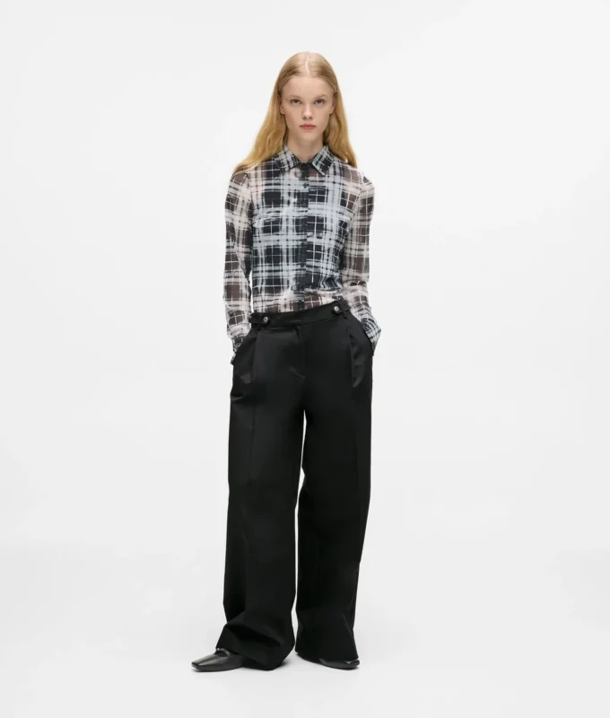 Pantaloni sartoriali a gamba larga Pantaloni sartoriali a gamba larga