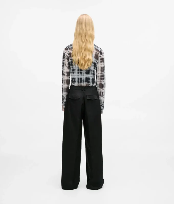 Pantaloni sartoriali a gamba larga Pantaloni sartoriali a gamba larga
