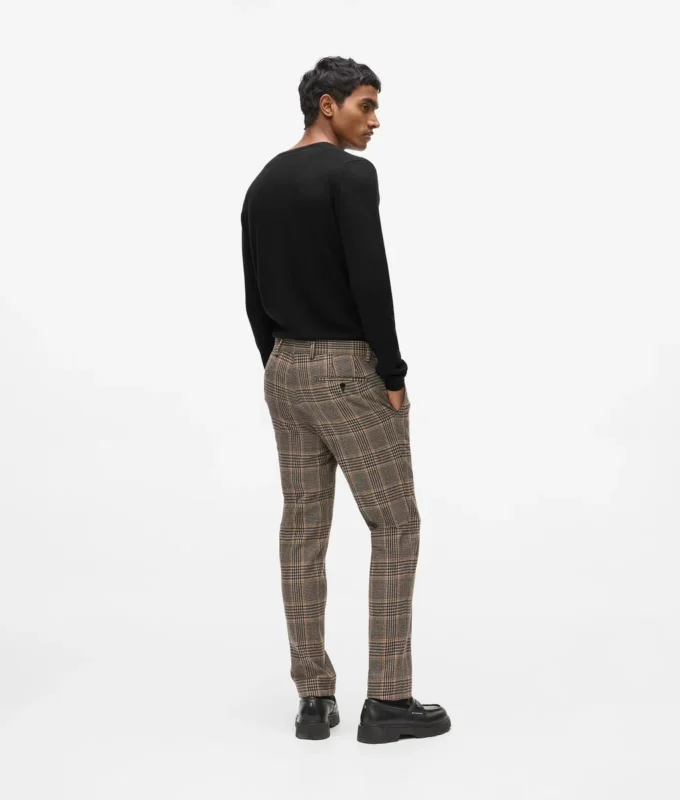 Pantaloni sartoriali a quadri Pantaloni sartoriali a quadri