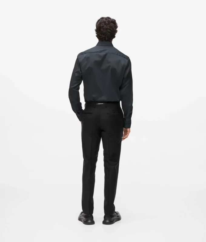 Pantaloni sartoriali in misto lana