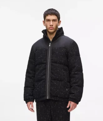 Piumino bouclé