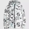 Piumino con monogramma su tutta la superficie Piumino con monogramma su tutta la superficie