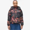 Piumino con stampa all-over Piumino con stampa all-over