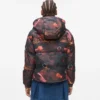 Piumino con stampa all-over Piumino con stampa all-over