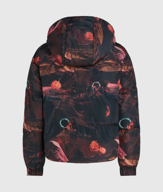 Piumino con stampa all-over Piumino con stampa all-over