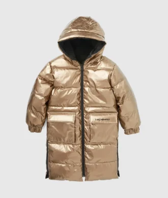 Piumino reversibile da bambina