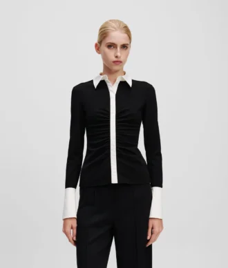 POLO A MANICHE LUNGHE KARL ESSENTIAL