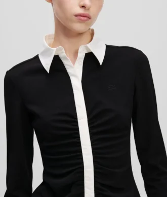 POLO A MANICHE LUNGHE KARL ESSENTIAL