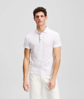 POLO CON BOTTONI A PRESSIONE