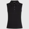 Polo con dettagli bouclé Polo con dettagli bouclé