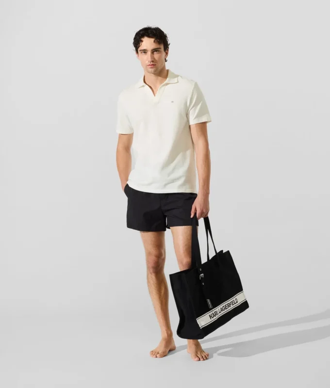 Polo con spilla Monogram
