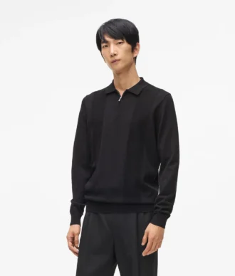 Polo con zip