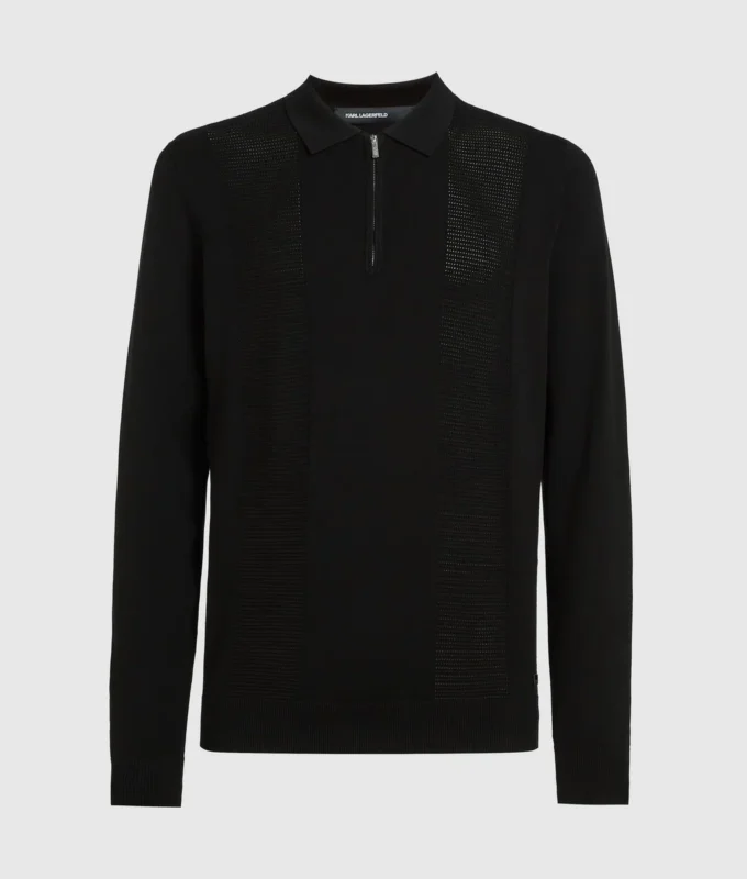 Polo con zip Polo con zip