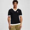 POLO IN MAGLIA CON MONOGRAMMA