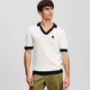 POLO IN MAGLIA CON MONOGRAMMA