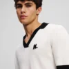 POLO IN MAGLIA CON MONOGRAMMA
