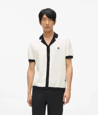 Polo in maglia Monogram