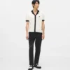 Polo in maglia Monogram