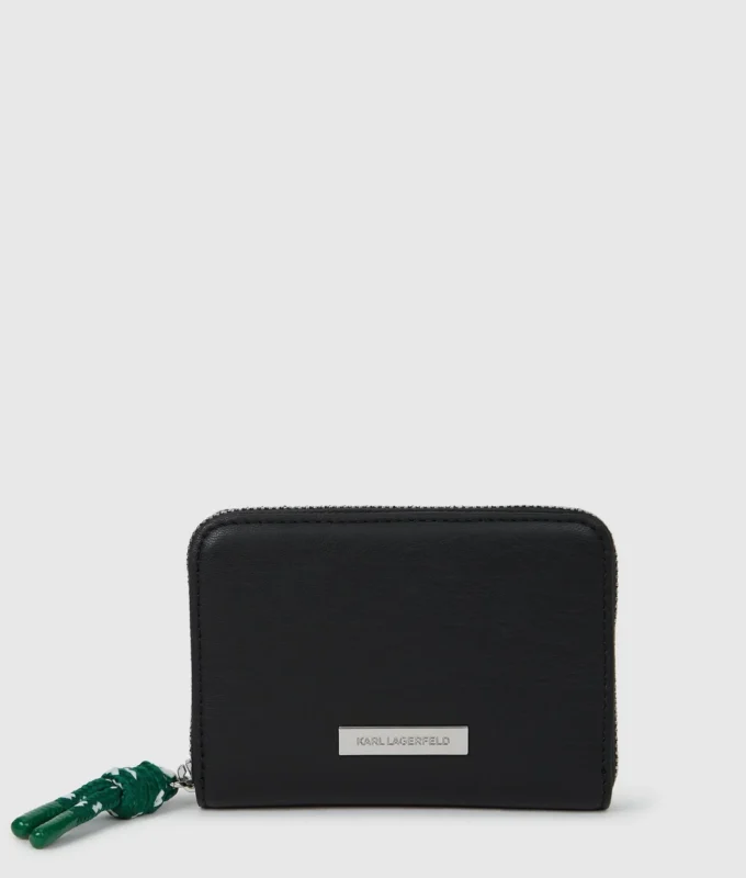 Portafoglio piccolo con zip liscio Ikon Portafoglio piccolo con zip liscio Ikon