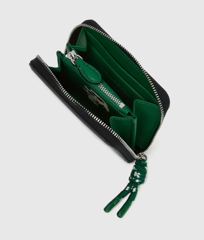 Portafoglio piccolo con zip liscio Ikon Portafoglio piccolo con zip liscio Ikon