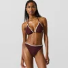 Reggiseno a triangolo smerlato
