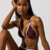Reggiseno a triangolo smerlato