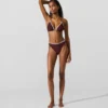 Reggiseno a triangolo smerlato