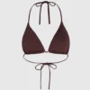 Reggiseno a triangolo smerlato