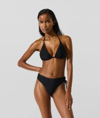 Reggiseno bikini con strass Ikon
