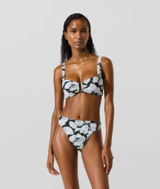 Reggiseno con stampa a ventaglio