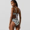 Reggiseno con stampa a ventaglio