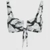 Reggiseno con stampa a ventaglio