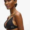 Reggiseno triangolare con strass Ikon
