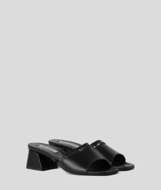 SANDALI CON TALLONE SCOLPITO