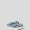 SANDALI KAPRI DENIM CON STRASS SANDALI KAPRI DENIM CON STRASS