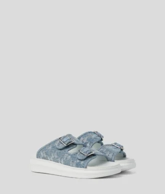 SANDALI KAPRI DENIM CON STRASS