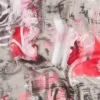 Sciarpa bandana con stampa graffiti