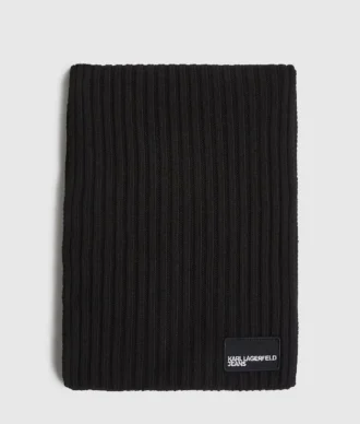 Sciarpa con patch logo